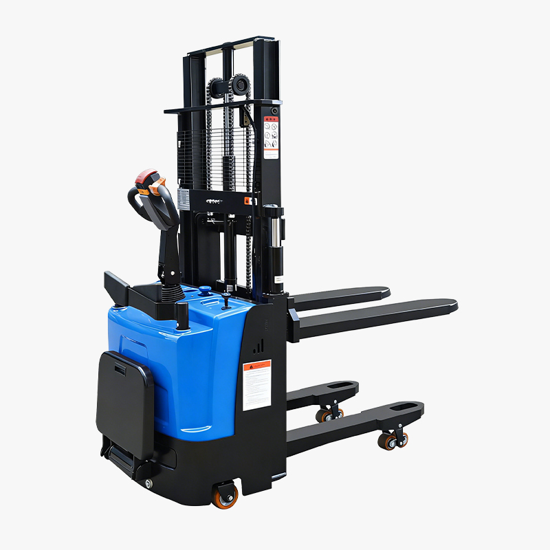 1500kg Electric Stand-on Pallet Stacker
