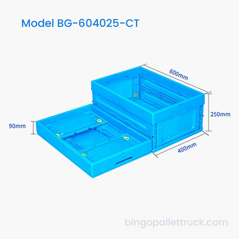 47L Collapsible Plastic Tote Box