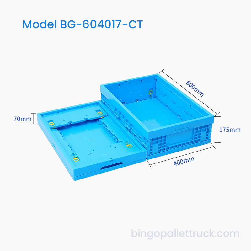 32L Collapsible Plastic Tote Box