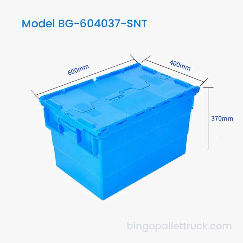 75L Stack and Nest Plastic Tote Box