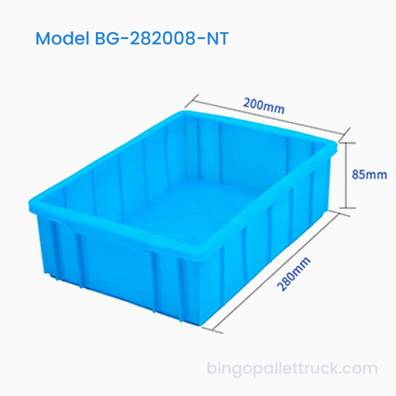 3L HDPE Nestable Plastic Tote Box