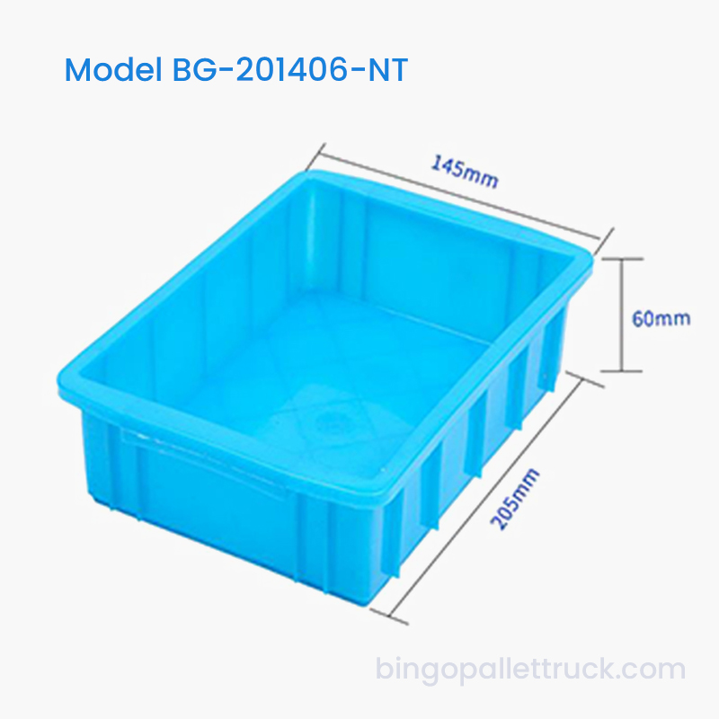 1L HDPE Nestable Plastic Tote Box