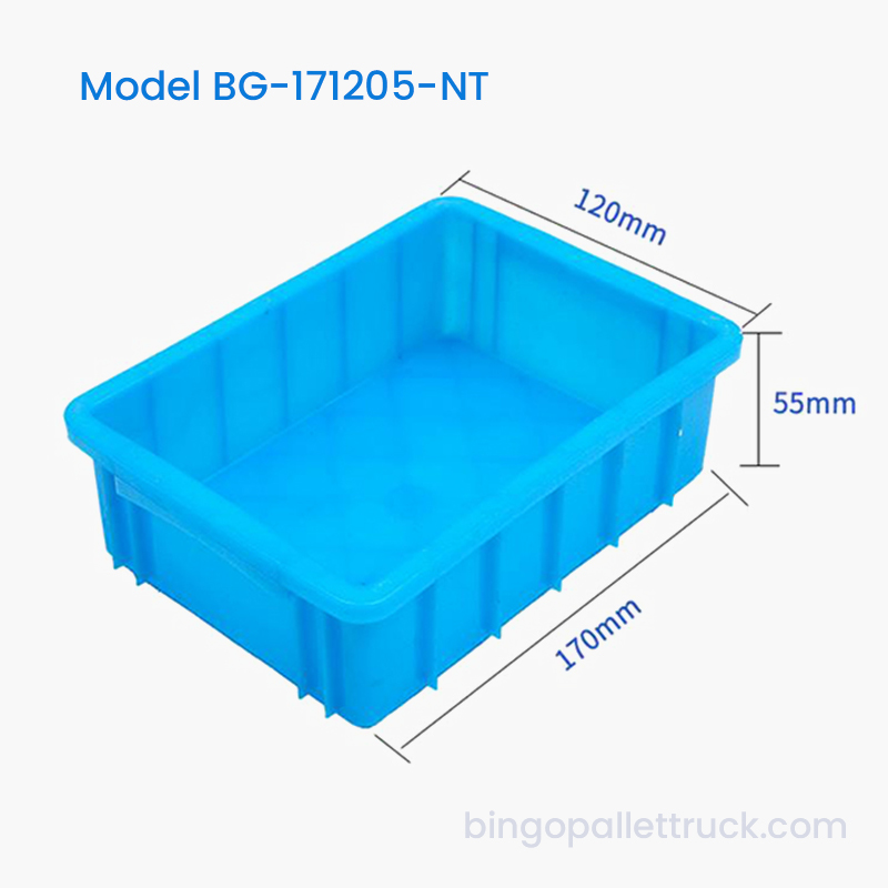 0.8L HDPE Nestable Plastic Tote Box