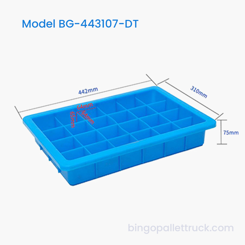 24-Compartment Dividable Plastic Tote Box