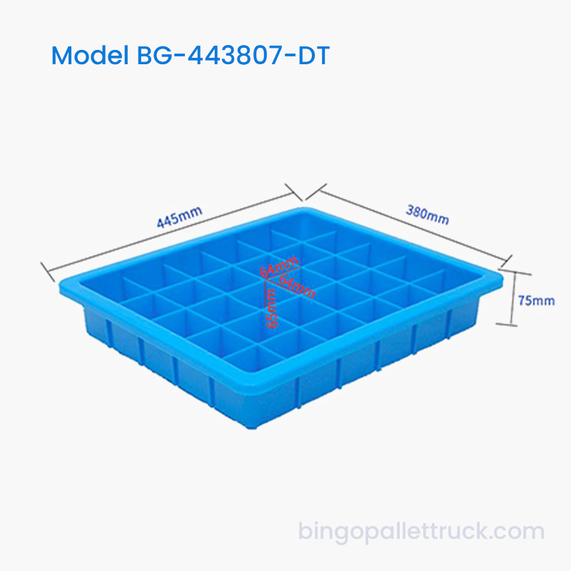 30-Compartment Dividable Plastic Tote Box