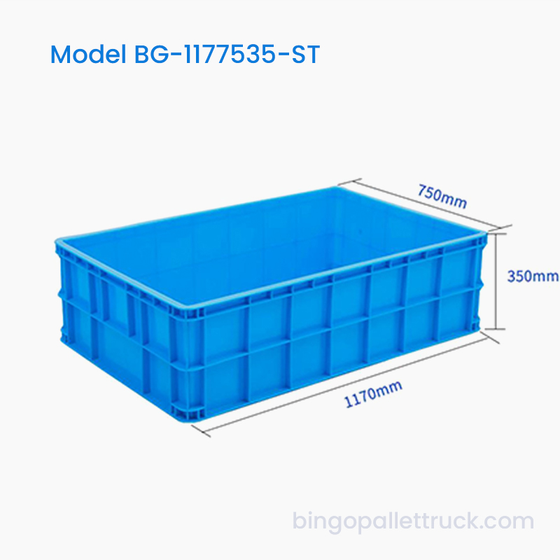 258L Stackable Plastic Tote Box