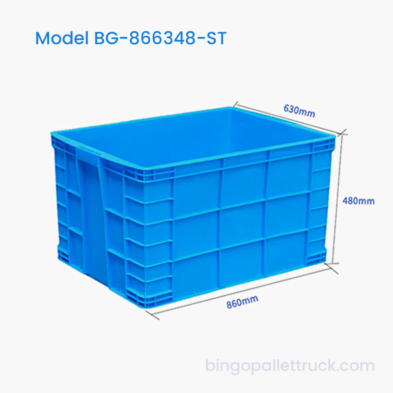 212L Stackable Plastic Tote Box