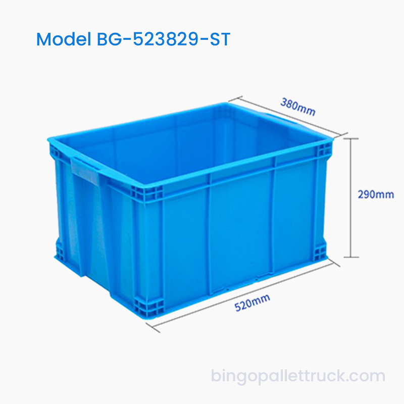 45L Stackable Plastic Tote Box