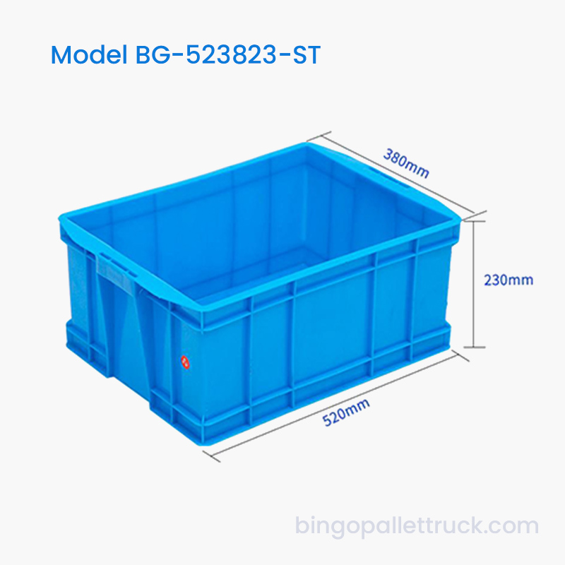 35L Stackable Plastic Tote Box
