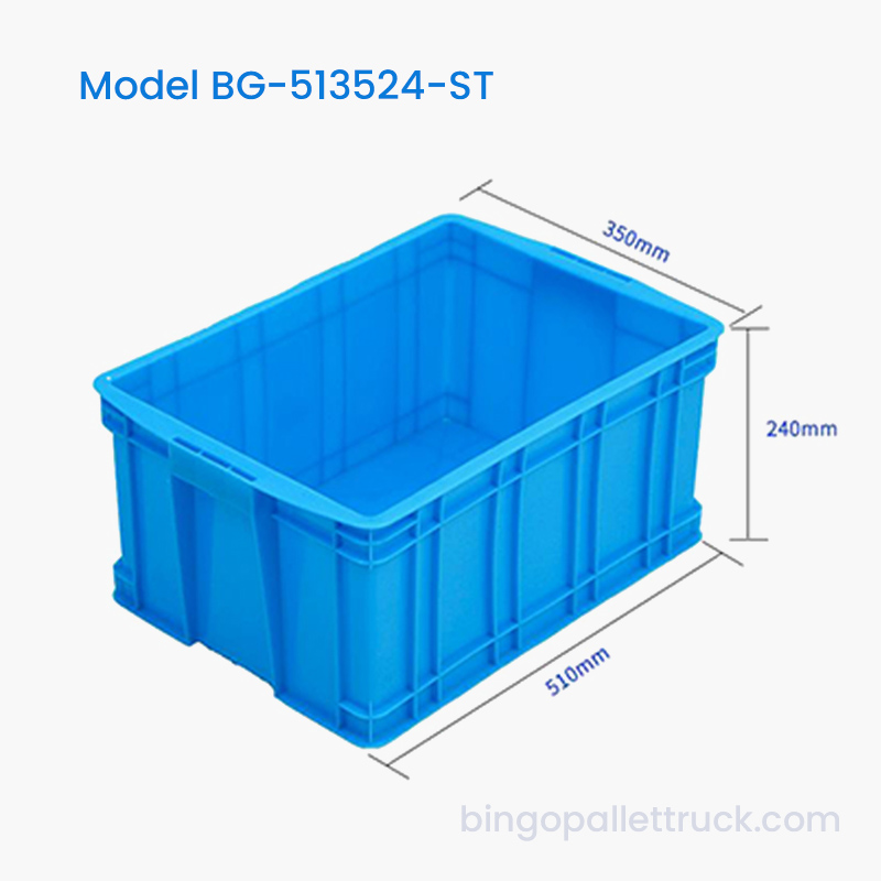 33L Stackable Plastic Tote Box