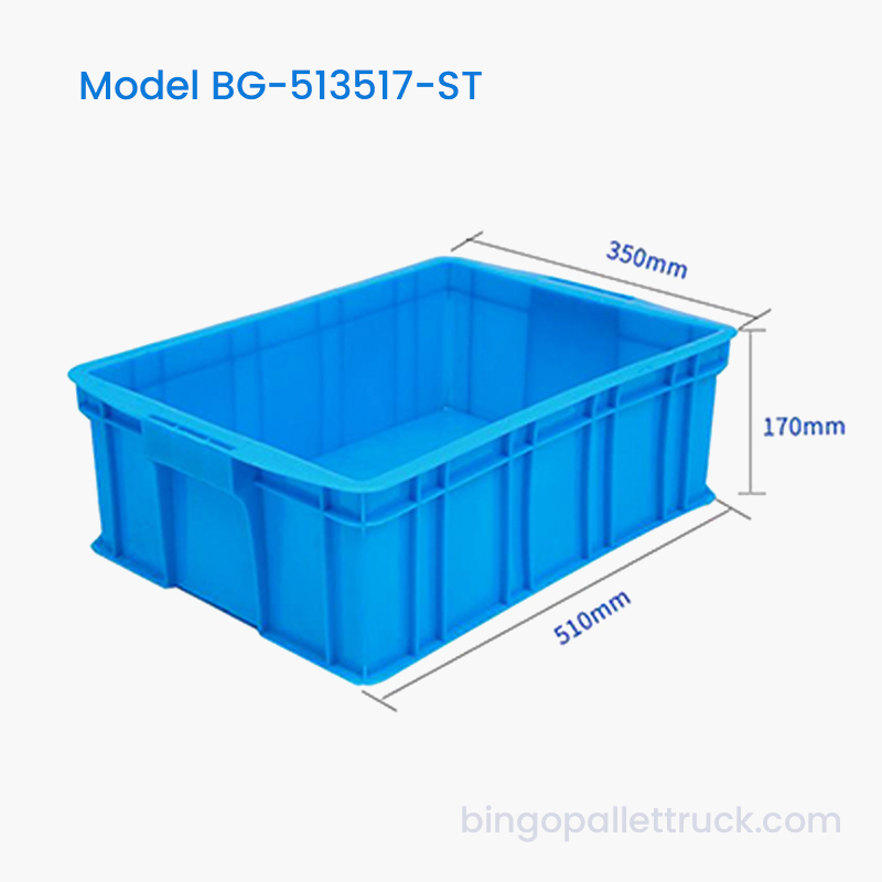 23L Stackable Plastic Tote Box