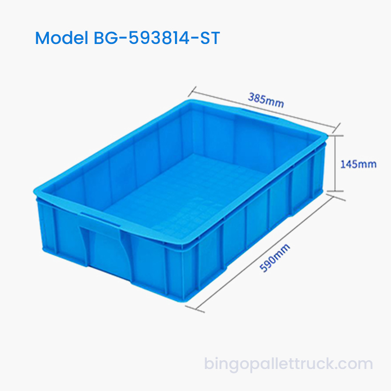 25L Stackable Plastic Tote Box