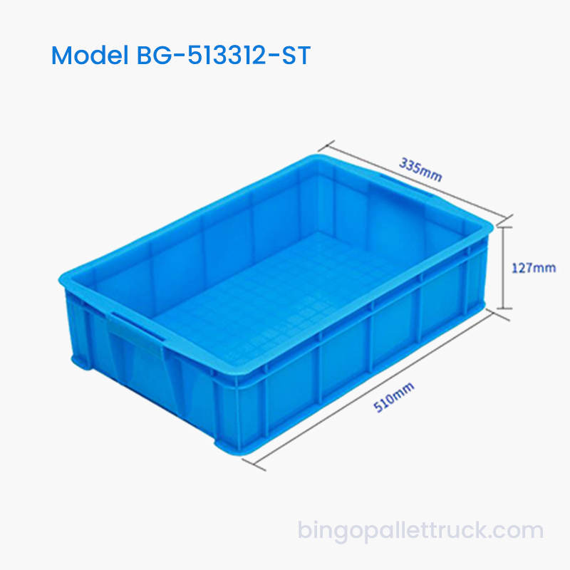 16L Stackable Plastic Tote Box