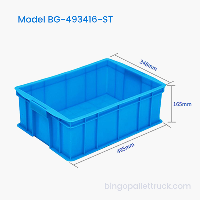 22L Stackable Plastic Tote Box