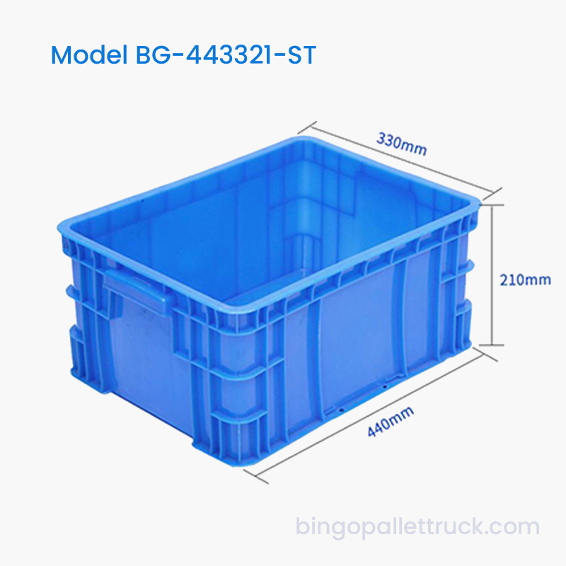 24L Stackable Plastic Tote Box