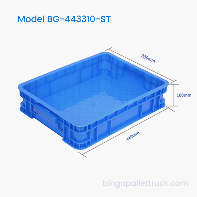 10L Stackable Plastic Tote Box
