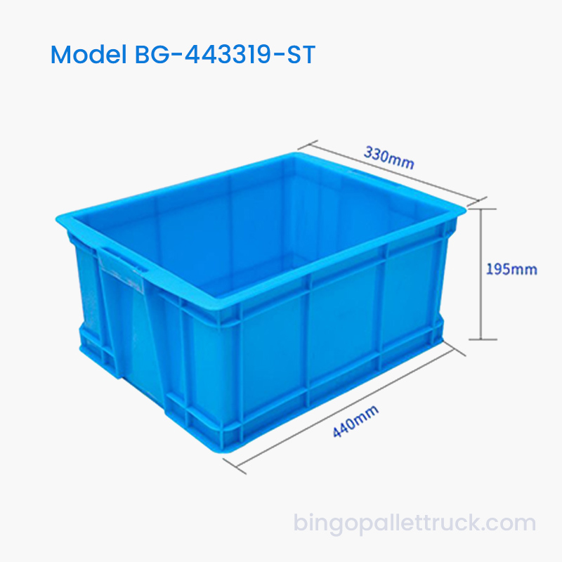 21L Stackable Plastic Tote Box