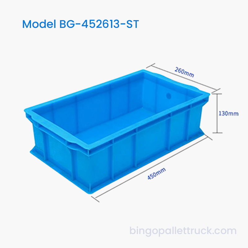 10L Stackable Plastic Tote Box