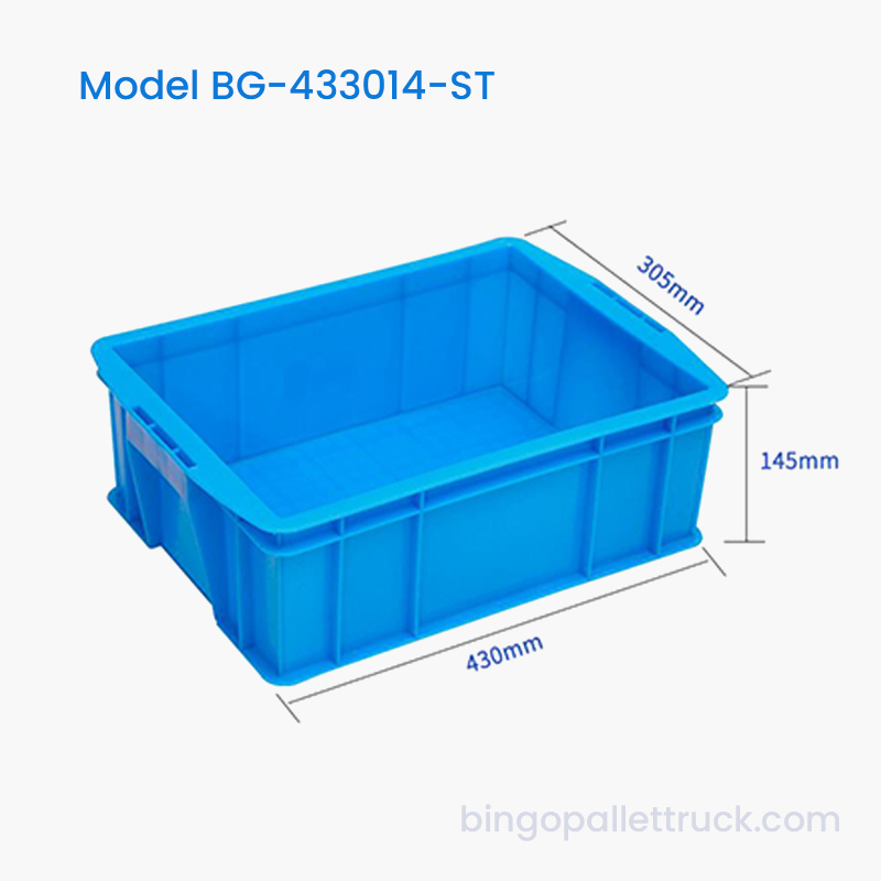 14L Stackable Plastic Tote Box