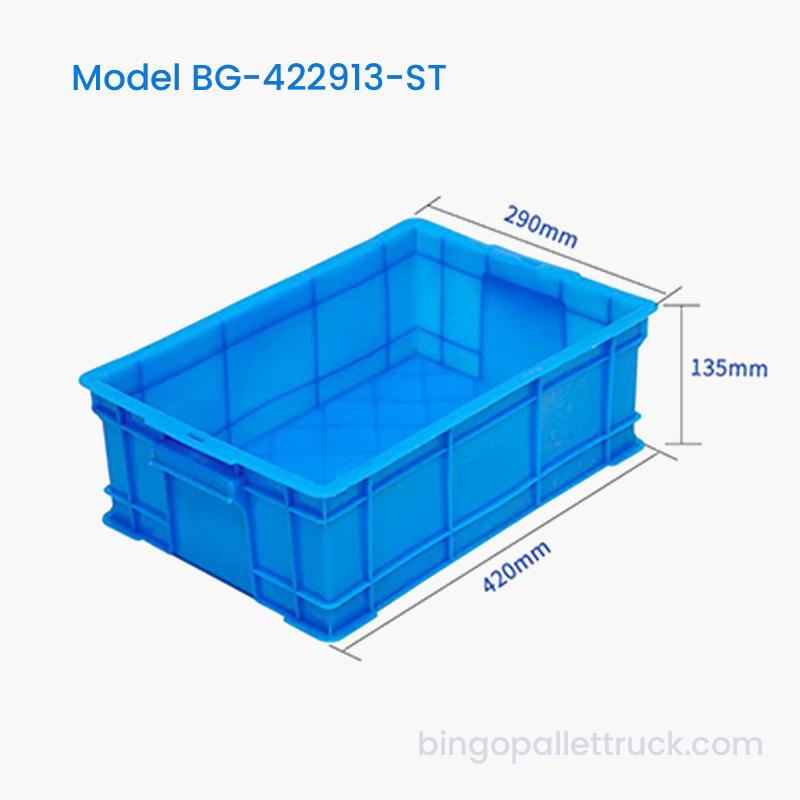 12L Stackable Plastic Tote Box