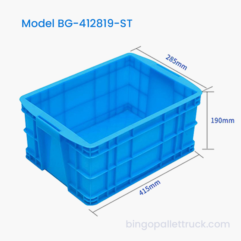 16L Stackable Plastic Tote Box