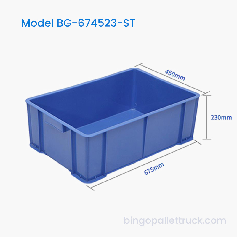 58L Stackable Plastic Tote Box