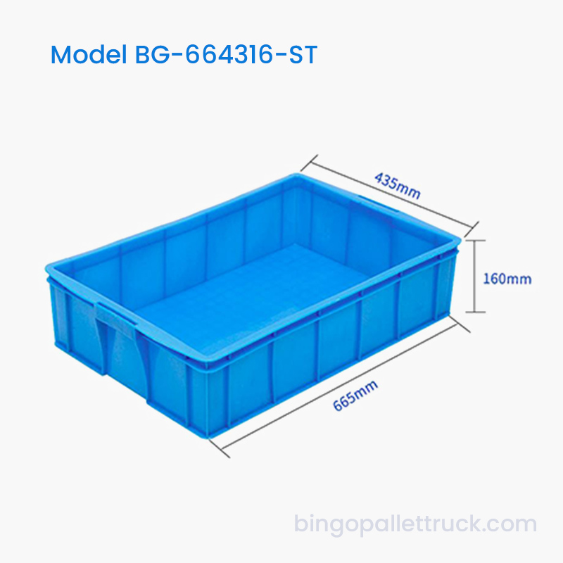 36L Stackable Plastic Tote Box