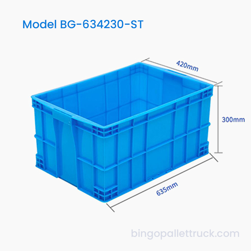 65L Stackable Plastic Tote Box