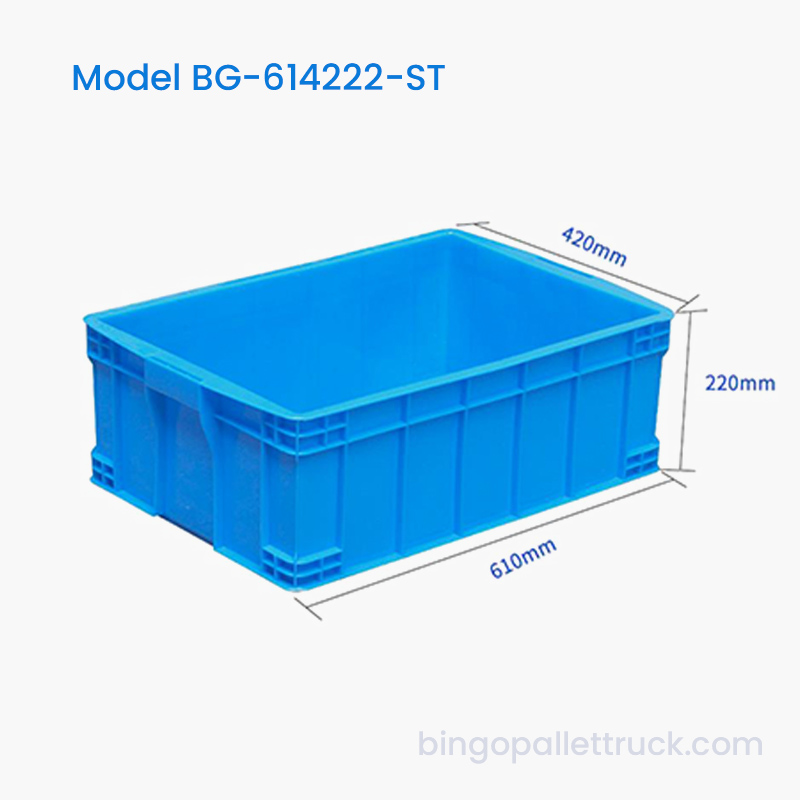 47L Stackable Plastic Tote Box