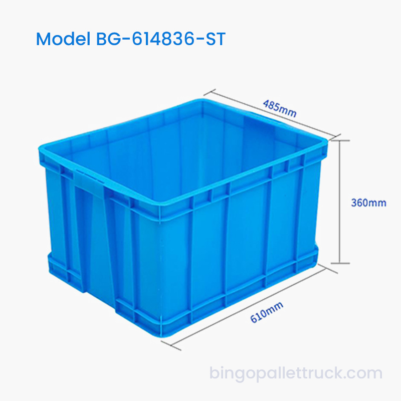 86L Stackable Plastic Tote Box