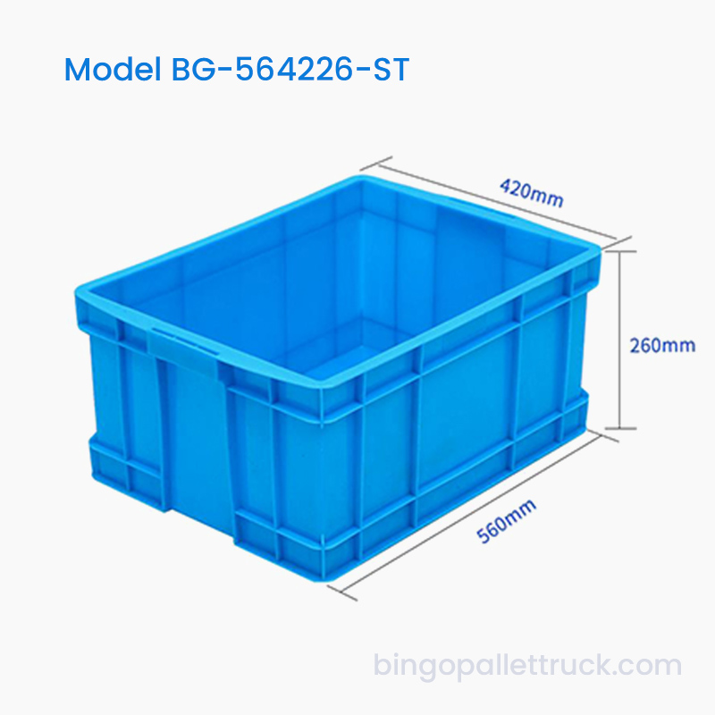 47L Stackable Plastic Tote Box