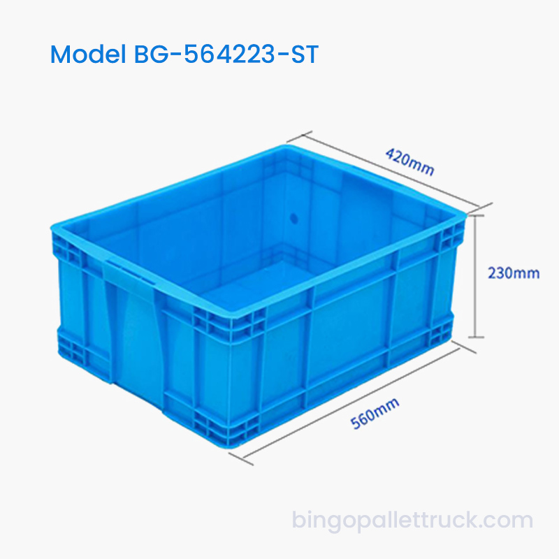 41L Stackable Plastic Tote Box