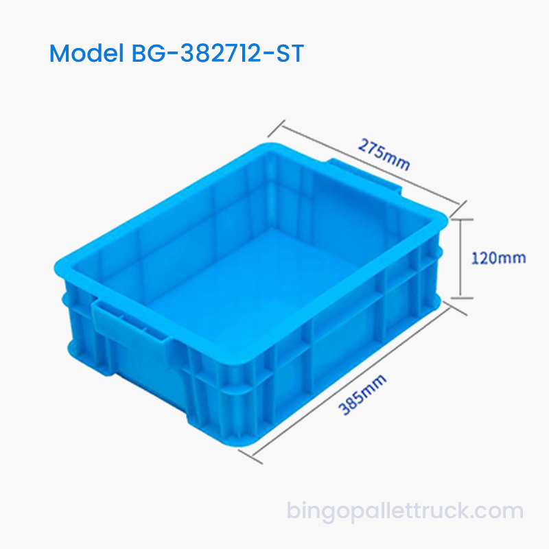 8L Stackable Plastic Tote Box