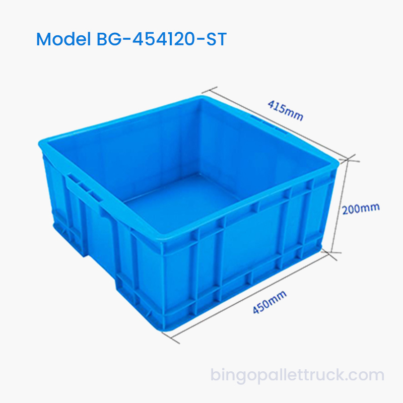 29L Stackable Plastic Tote Box