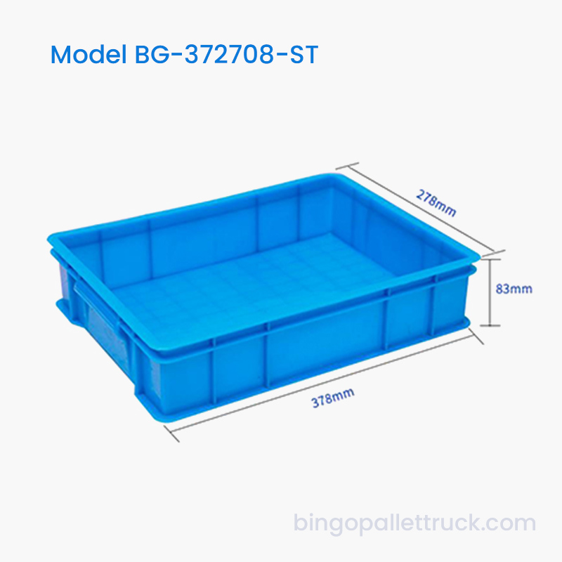 6L Stackable Plastic Tote Box