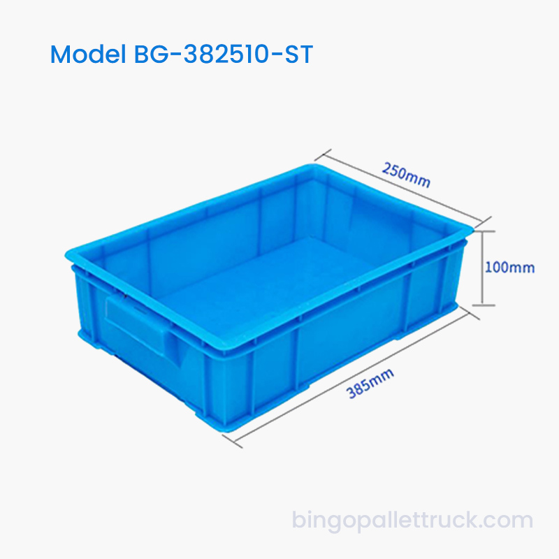 6L Stackable Plastic Tote Box