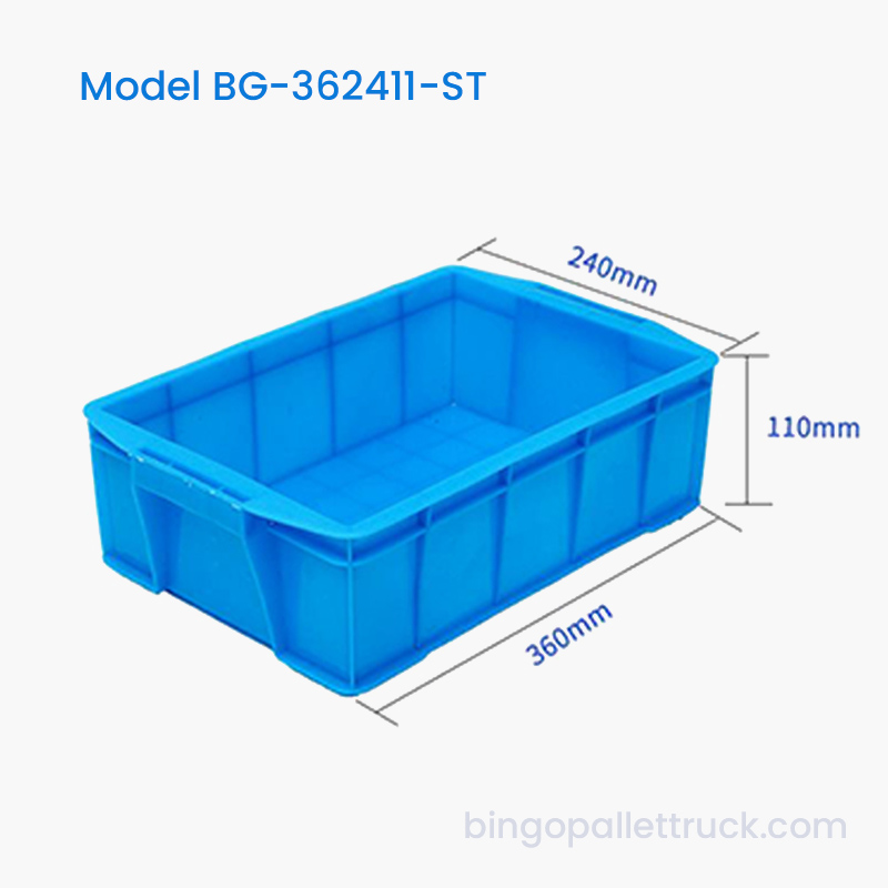 7L Stackable Plastic Tote Box