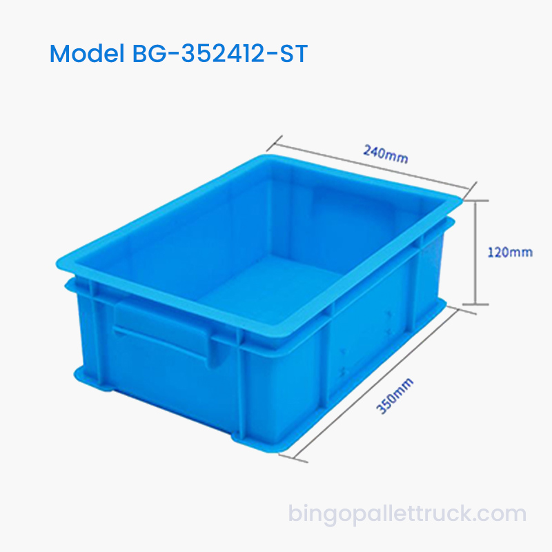 7L Stackable Plastic Tote Box