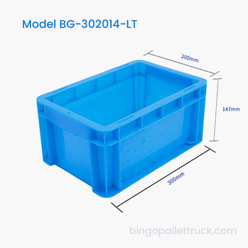 6L Logistics Plastic Tote Box