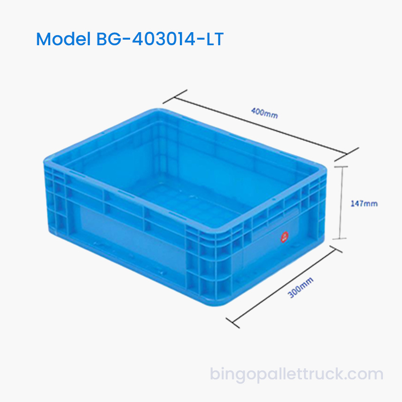 14L Logistics Plastic Tote Box