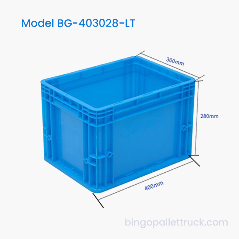 27L Logistics Plastic Tote Box