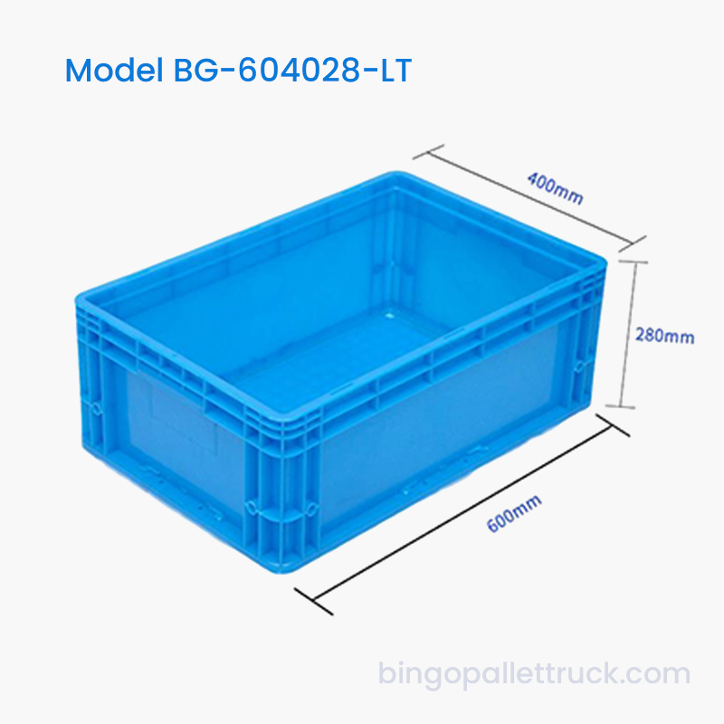 56L Logistics Plastic Tote Box
