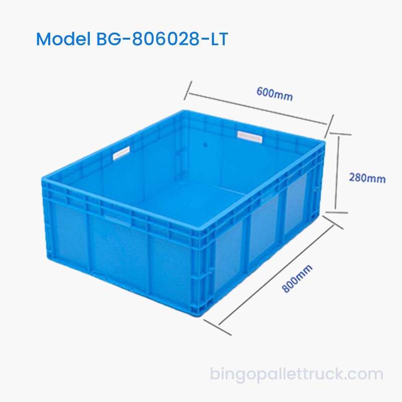 115L Logistics Plastic Tote Box