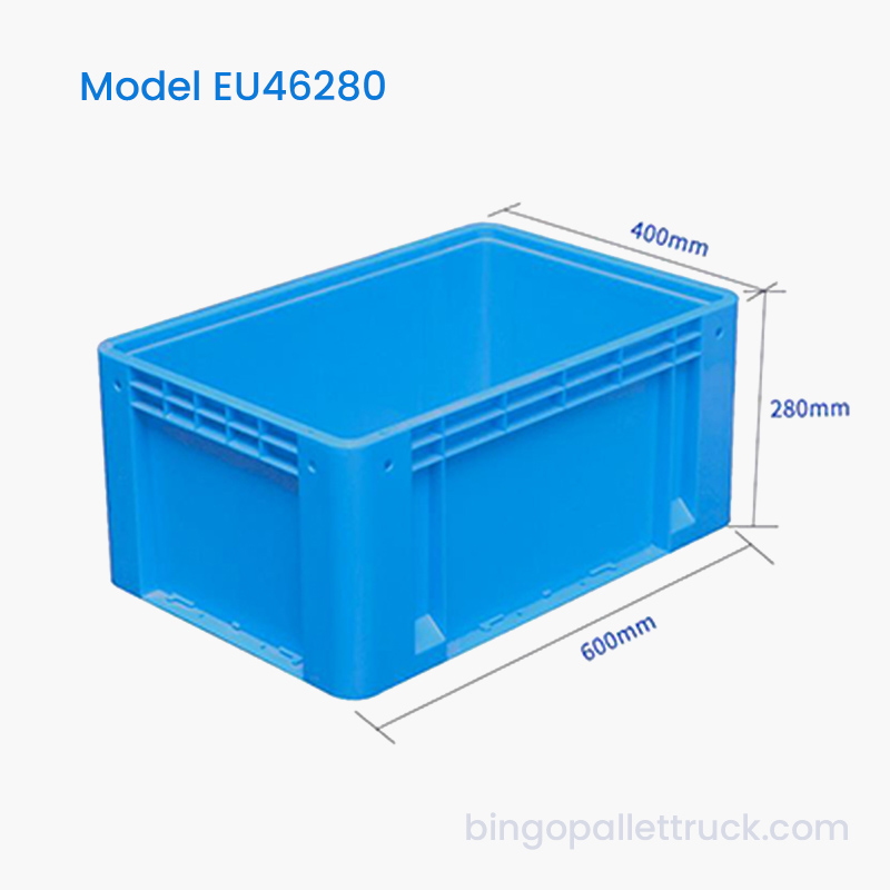 58L EU Plastic Tote Box