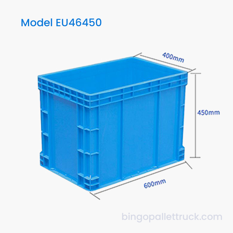 86L EU Plastic Tote Box