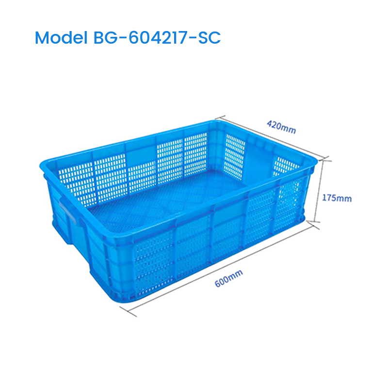 38L Stackable Plastic Crate