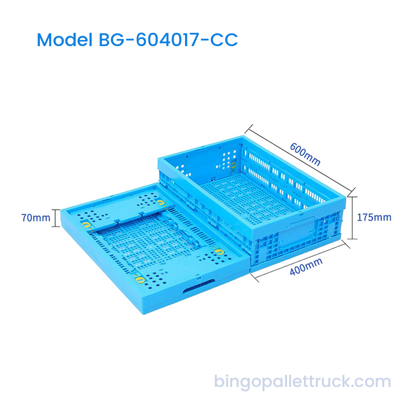 32L Collapsible Plastic Crate