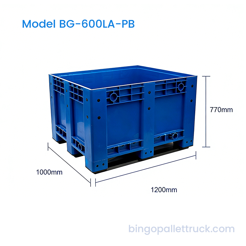 600L Plastic Pallet Box