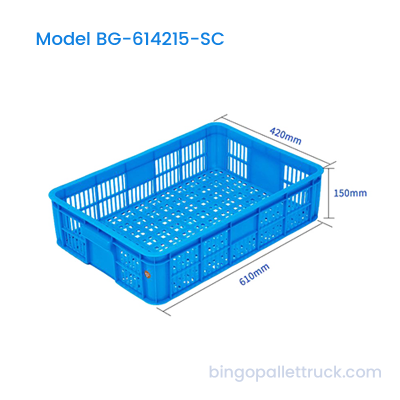 31L Stackable Plastic Crate