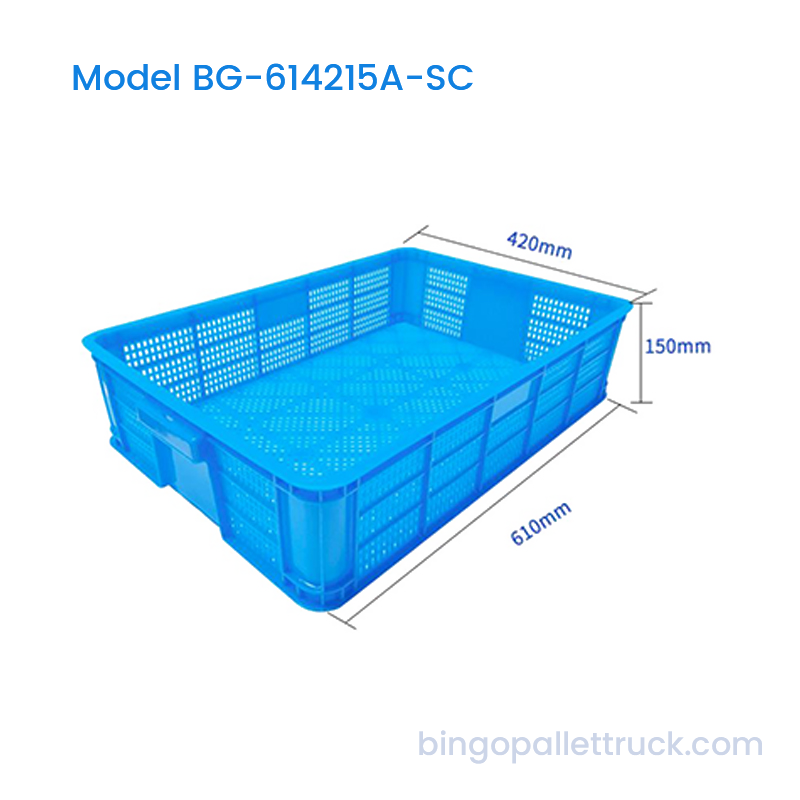 31L Stackable Plastic Crate